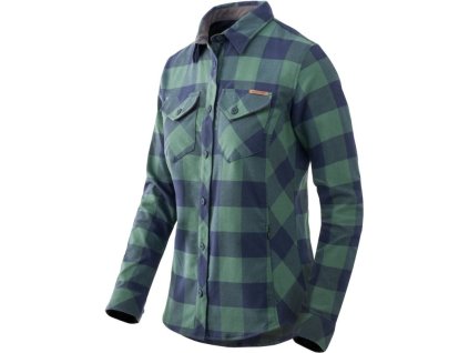 HELIKON Dámska blúza Marigold Woman's Shirt - moss green checkered (KO-MWS-NS-PG)
