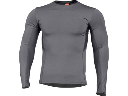 PENTAGON Funkčné tričko APOLLO, dlhý rukáv - šedé (K11012-WG)