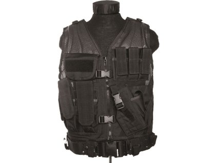 MILTEC Taktická vesta USMC - black (10720002)
