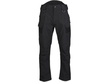 MILTEC Dlhé nohavice Assault softshell - black (11380002)