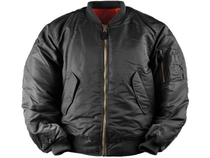 MILTEC Bunda letecká US BASIC MA1 - black (10402002)