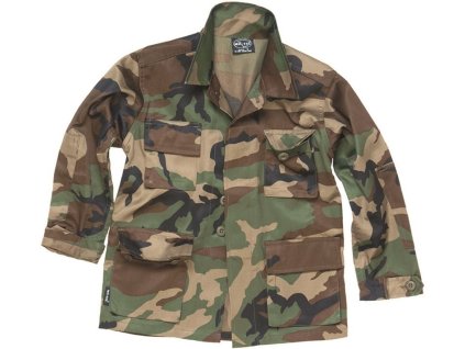 MILTEC Detská blúza BDU - woodland (12026020)