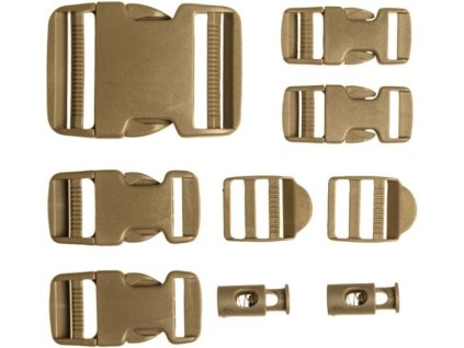 MILTEC Sada praciek 9 kusov - coyote (13458005)