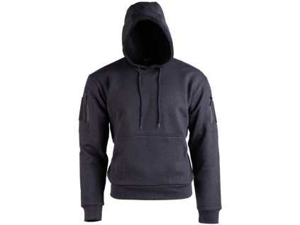 MILTEC Mikina s kapucňou Tactical Hoodie - black (11472302)