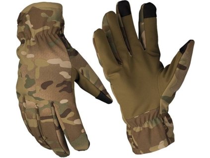 MILTEC Rukavice SOFTSHELL Thinsulate - multitarn (12521349)