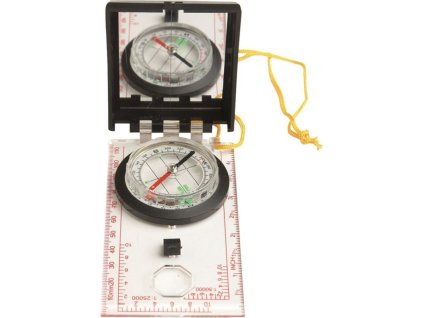 MILTEC Buzola na mapy so zrkadlom (15797000)