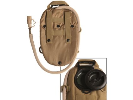 MILTEC Vak na vodu 1,5L, oválny - coyote (14539105)