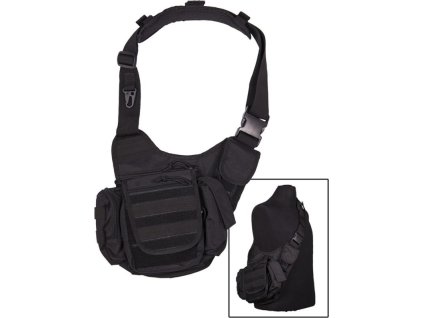 MILTEC Taška cez rameno multifunkčná - black (13726502)