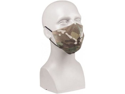 MILTEC Ochranné rúško v-shape - multitarn (12670449)