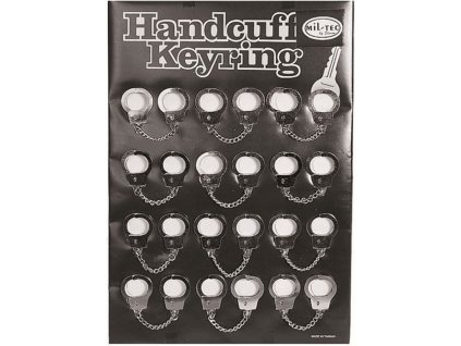 MILTEC Klúčenka "mini putá" - silver (15905000)