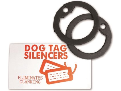 Tlmič hluku na ID známky, black