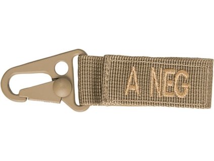 MILTEC Prívesok na kľúče A NEG - coyote (15917205)