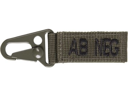 MILTEC Prívesok na kľúče AB NEG - olive drab (15917601)