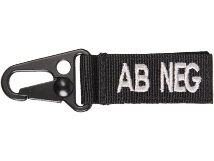 MILTEC Prívesok na kľúče AB NEG - black (15917602)