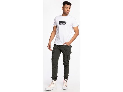 ALPHA INDUSTRIES Dlhé nohavice Spy Pant - greyblack (116203/136)