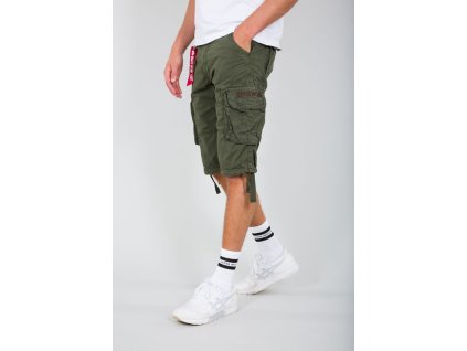 ALPHA INDUSTRIES Krátke nohavice Jet Short - dark olive (191200/142)
