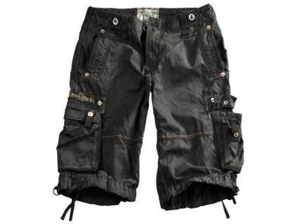 ALPHA INDUSTRIES Krátke nohavice Terminal - čierne (181210/03)