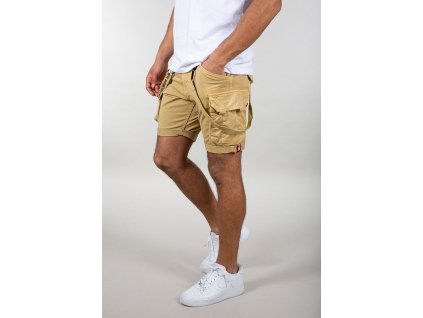 ALPHA INDUSTRIES Krátke nohavice Utility Short - sand (116213/14)