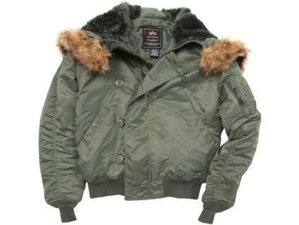 ALPHA INDUSTRIES Bunda N2B - sage green (100105/01)