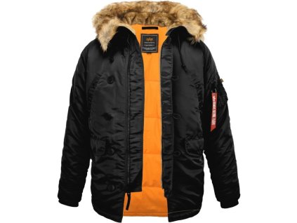 ALPHA INDUSTRIES Bunda N3B VF 59 - black (103141/03)
