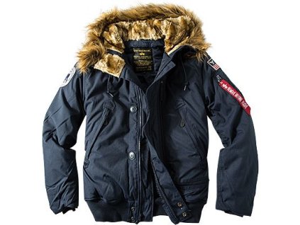 ALPHA INDUSTRIES Bunda Polar Jacket SV - modrá (133141/07)
