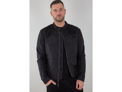 ALPHA INDUSTRIES Bunda RBF Moto Jacket - čierna (116108/03)