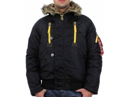 ALPHA INDUSTRIES Bunda PPS N2B - čierna (133147/03)