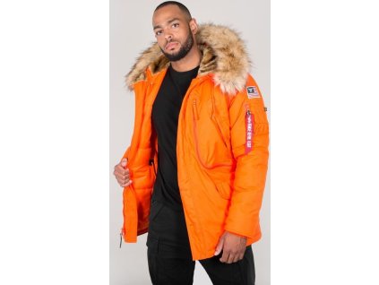 ALPHA INDUSTRIES Bunda Polar Jacket - flame orange (123144/417)