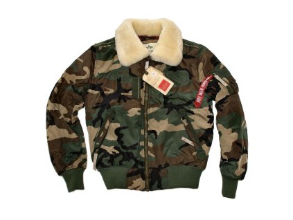 ALPHA INDUSTRIES Bunda Injector III - woodland (143104/408)