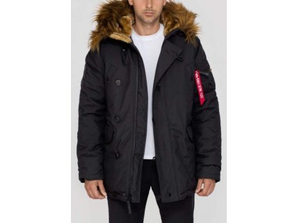 ALPHA INDUSTRIES Bunda Explorer - čierna (193128/03)