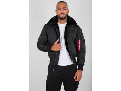 ALPHA INDUSTRIES Bunda B15-3 TT - čierna (198122/03)