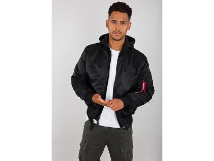 ALPHA INDUSTRIES Bunda MA-1 ZH Back Print - black/reflective (128113/285)