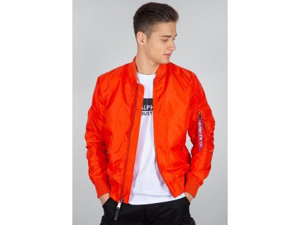 ALPHA INDUSTRIES Bunda MA-1 TT - atomic red (191103/577)