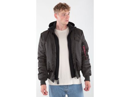 ALPHA INDUSTRIES Bunda MA-1 D-Tec - black olive (183110/413)