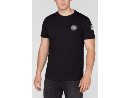 ALPHA INDUSTRIES Tričko Space Shuttle T - čierne (176507/03)