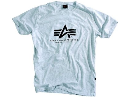 ALPHA INDUSTRIES Tričko BASIC - šedé (100501/17)