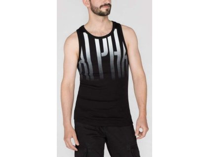 ALPHA INDUSTRIES Tielko Fade Out Tank - čierne (176541/03)