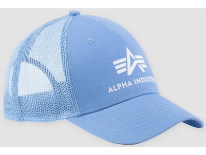 ALPHA INDUSTRIES Šiltovka Basic Trucker Cap - light blue (186902/513)