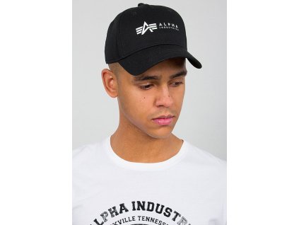 ALPHA INDUSTRIES Šiltovka Alpha Cap - čierna (126912/03)