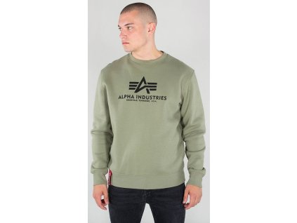 ALPHA INDUSTRIES Mikina Basic Sweater - olivová (178302/11)