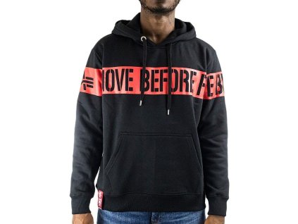 ALPHA INDUSTRIES Mikina RBF S - čierna (128370/03)