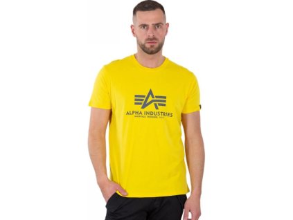 ALPHA INDUSTRIES Tričko BASIC - empire yellow (100501/465)