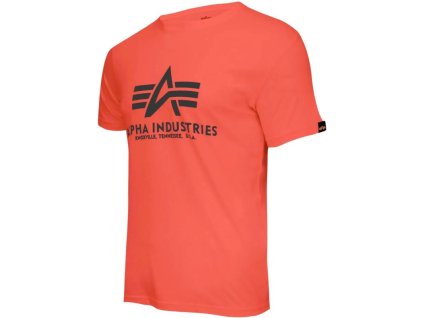 ALPHA INDUSTRIES Tričko BASIC - radiant red (100501/711)