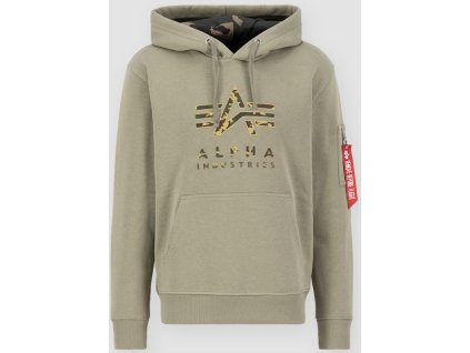 ALPHA INDUSTRIES Mikina Camo TPU - olive (146337/11)