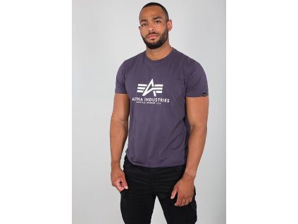 ALPHA INDUSTRIES Tričko BASIC - nightshade (100501/452)