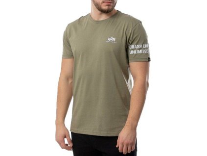 ALPHA INDUSTRIES Tričko Unlimited T - olivové (126522/11)