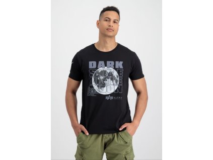 ALPHA INDUSTRIES Tričko Dark Side - black reflective (108510/285)