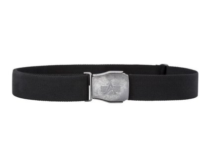ALPHA INDUSTRIES Opasok Buckle Belt - čierny (176908/03)
