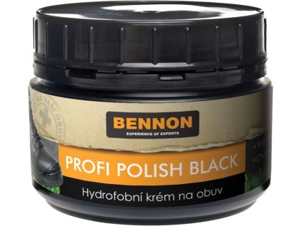 BENNON Tuhý krém na obuv Profi POLISH, 250g - black (OP5000)