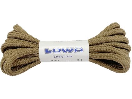 LOWA Šnúrky do topánok 160cm - coyote (8305060731)
